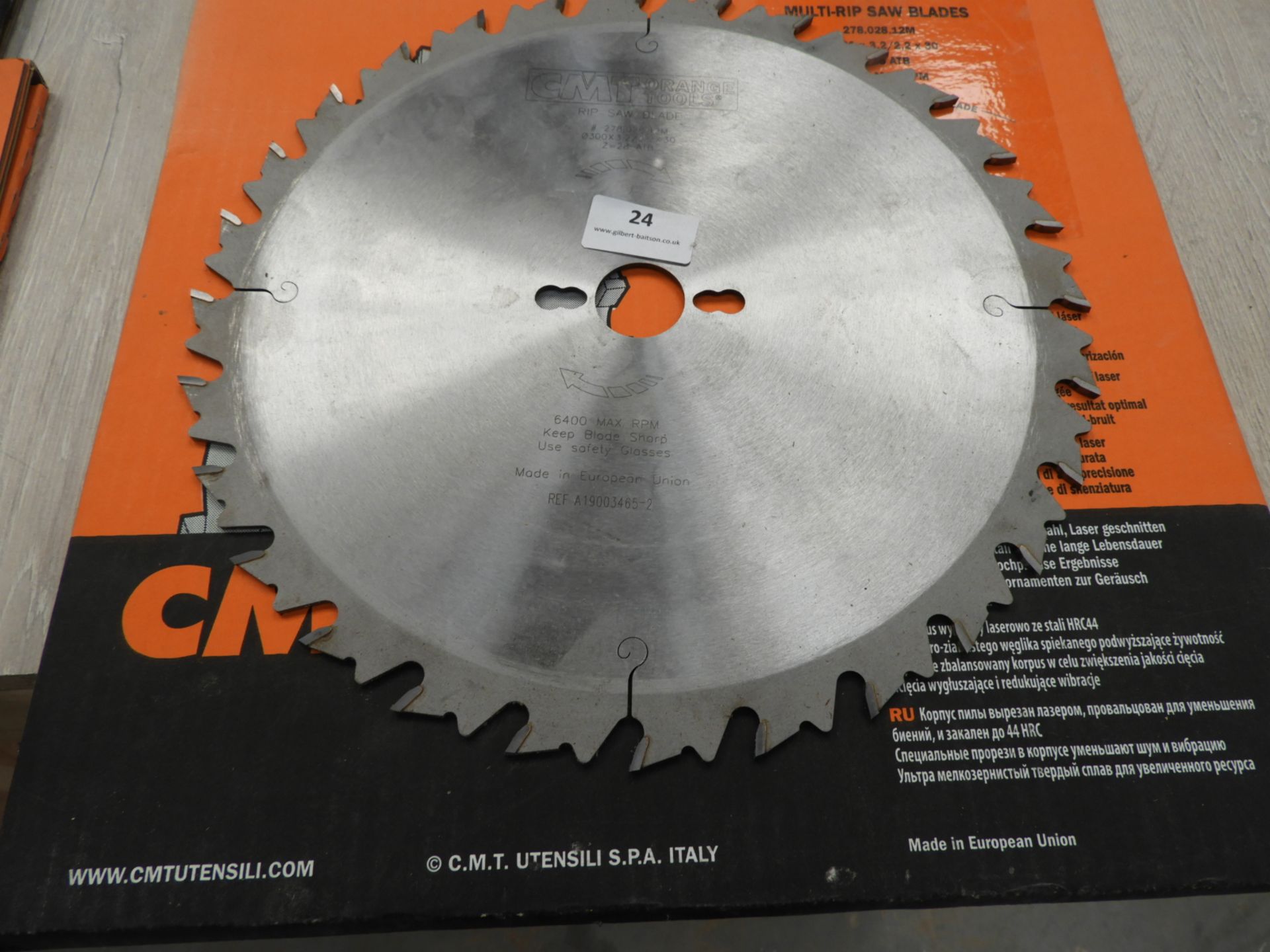 *CMT 300x3.2/22.30 TCT Saw Blade