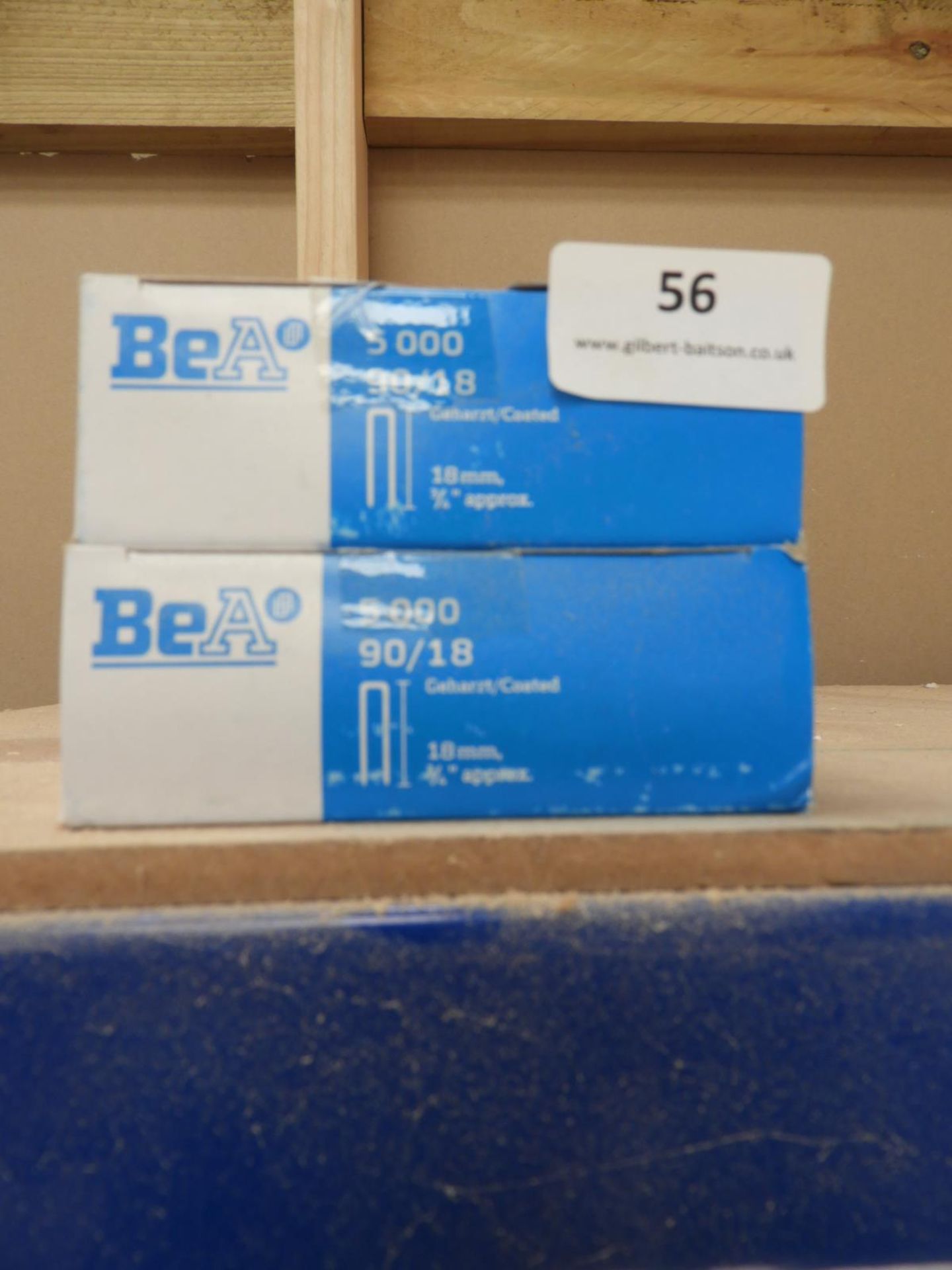 *Two Boxes of BEA 90x18 Pneumatic Staples