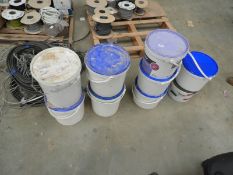 *Assorted Plasterboard Jointing Compound, Sealants, Paints, etc.