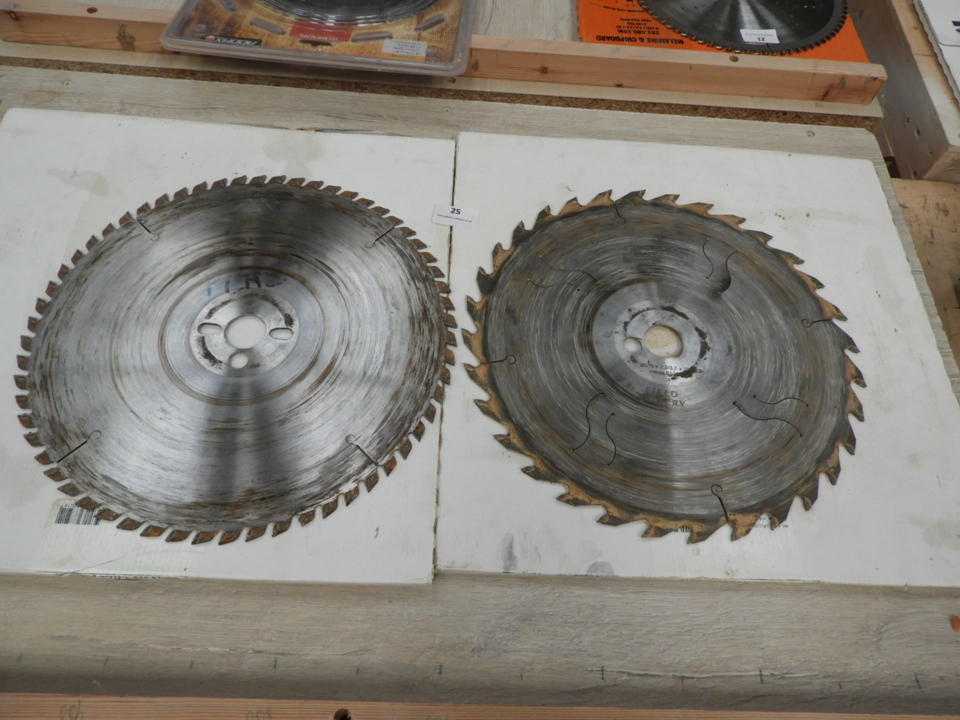 *Two Swedex TCT Saw Blades 315x3.2/2.2x30Z60