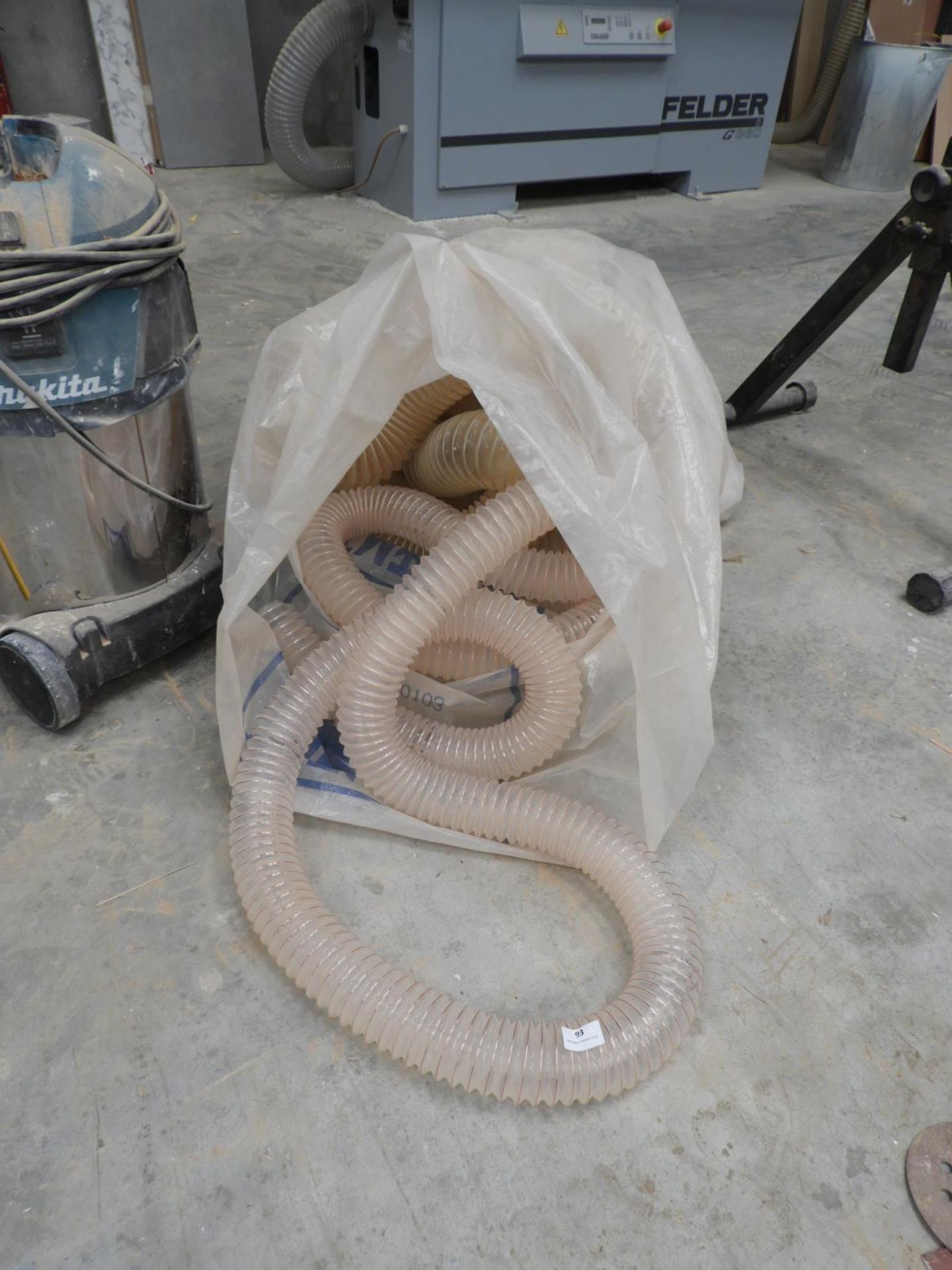 *Bag Containing Flexible Extractor Ducting