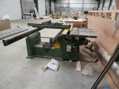 *Wadkin 60BGP Panel Saw. Machine No. S75276