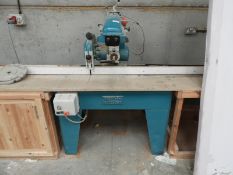 *Wadkin Bursgreen BRA Cross-Cut Saw with Crompton S10 Brake