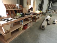 *Softwood Workbench and Contents