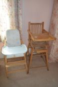 Two Highchairs (on vintage)