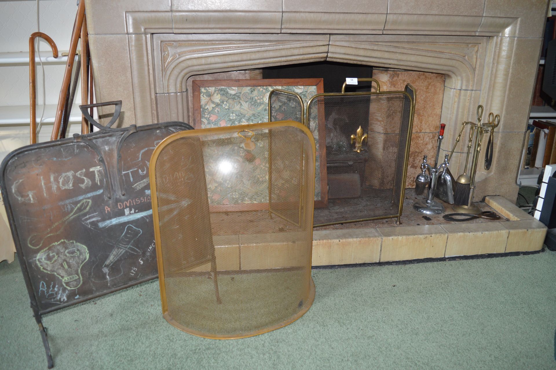 Selection of Fire Screens