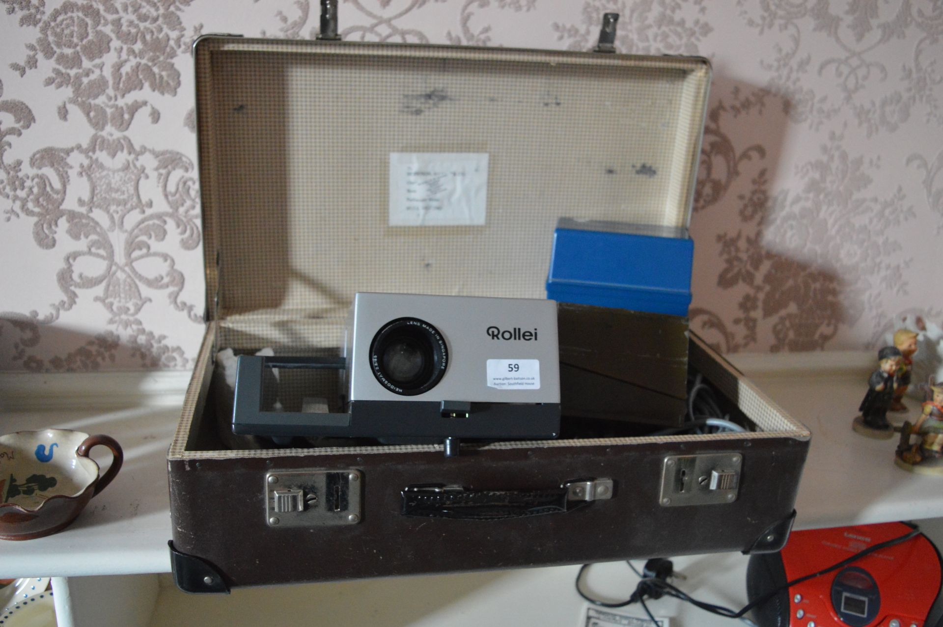 Rollei Projector, Travel Case, etc.