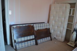 Vintage Single Bed and Two Mattresses