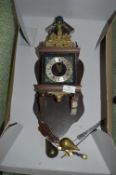 Vintage Wall Clock for Restoration