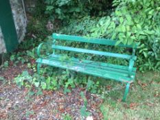 Four Two Seat Garden Benches