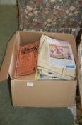 Large Box of Sheet Music