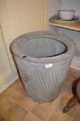 Galvanised Dolly Tub