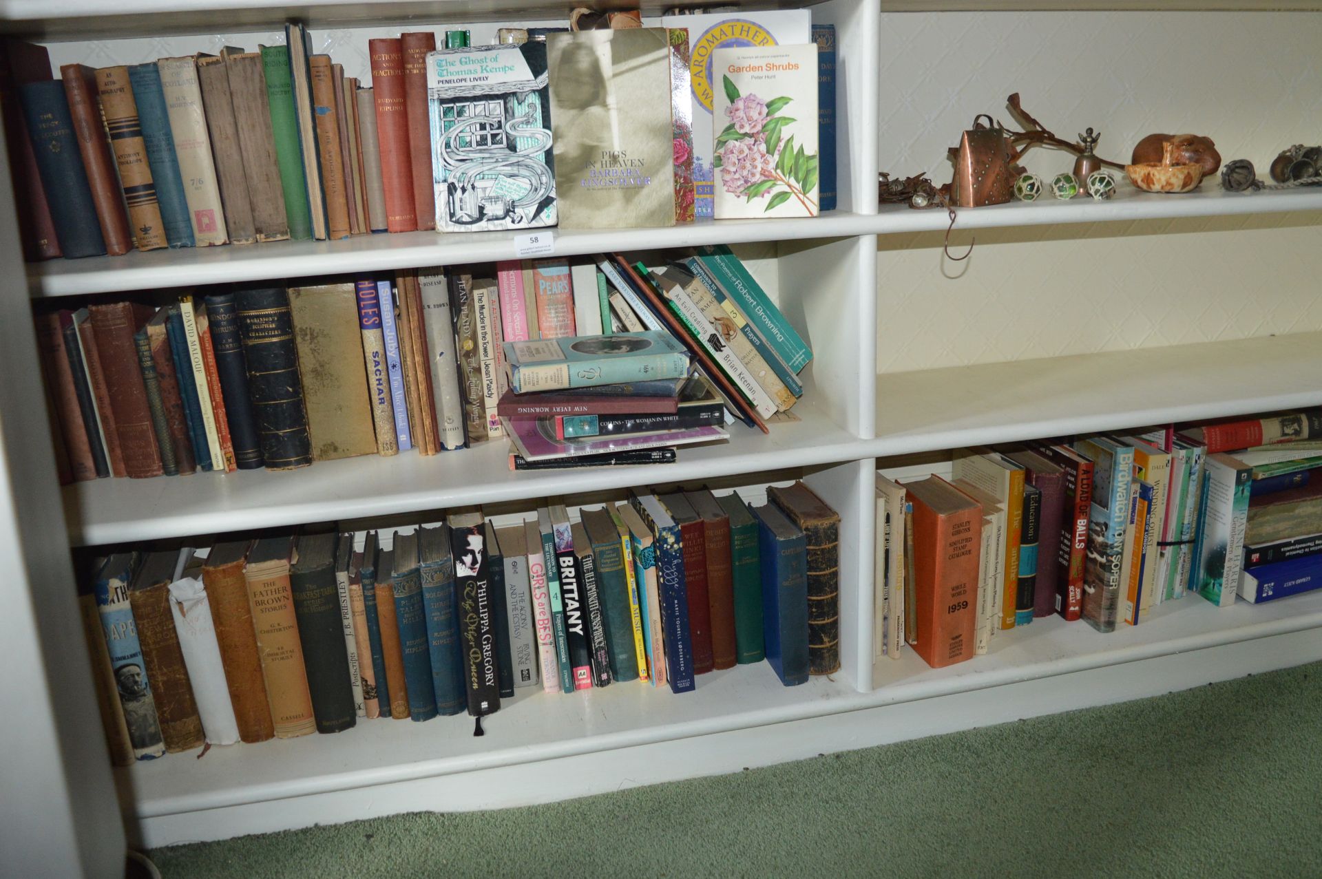 Four Shelves of Various Hardback and Paperback Boo