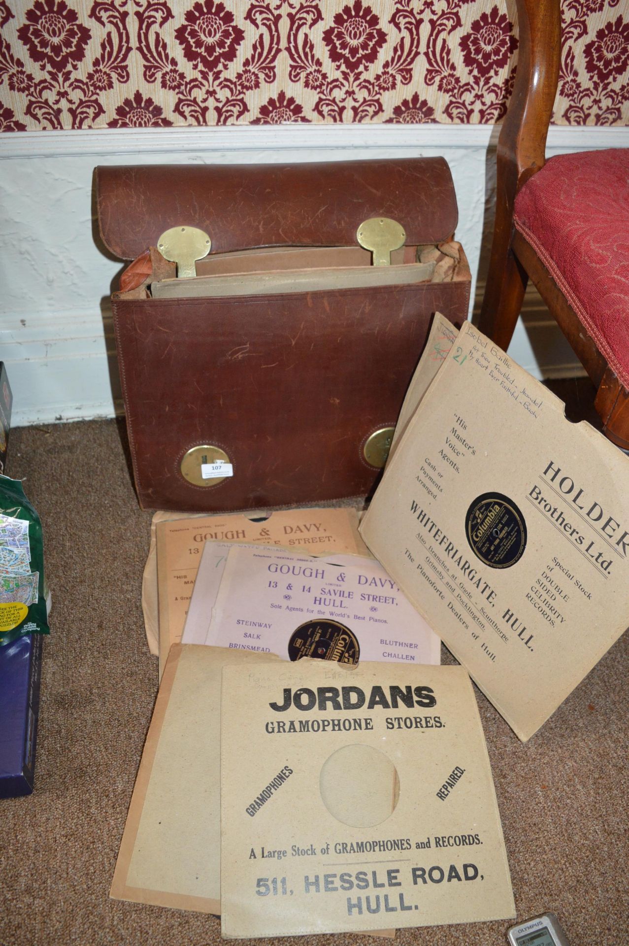Record Case and Quantity of 78rpm Records - Image 2 of 2