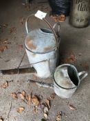 Two Antique Watering Cans