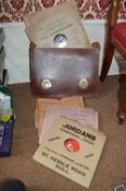 Record Case and Quantity of 78rpm Records