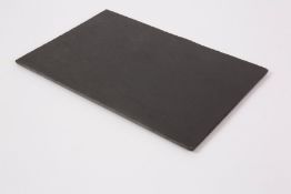 46 x Black rectangle slate plates /Collection Available on Thur 30th Sept/Fri 1st Oct 9am till 3pm