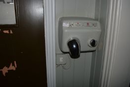 Warner Howard Hand Drier and Two Soap Dispensers as Fitted to Ladies Toilets