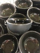 100 x Black rice bowls 4inch /Collection Available on Thur 30th Sept/Fri 1st Oct 9am till 3pm From