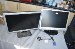 Two Monitors by Yurque and Acer