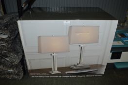 *Two Bridgeport Designs Table Lamps