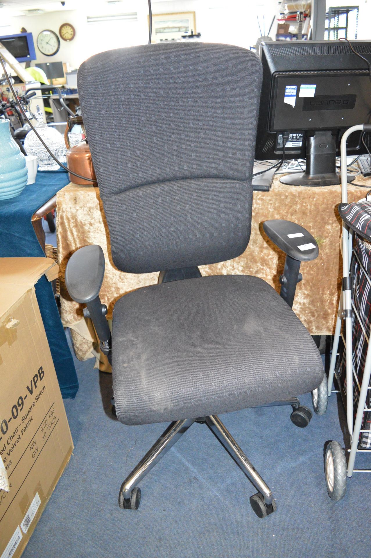 Black Swivel Office Chair