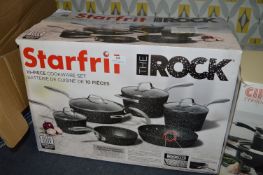 *Starfrit Rock 10pc Cookware Set