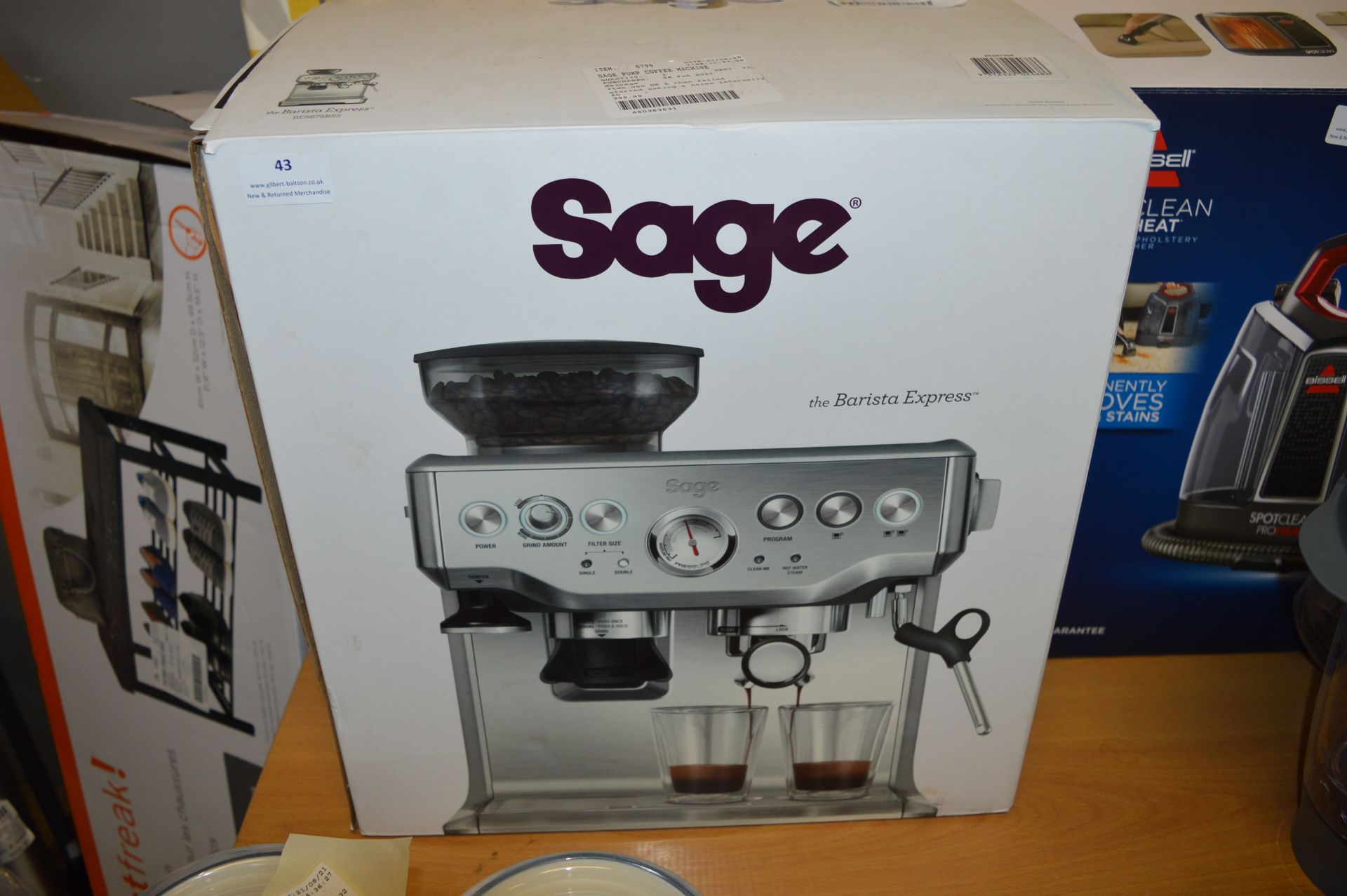 *Sage Barista Express Coffee Machine