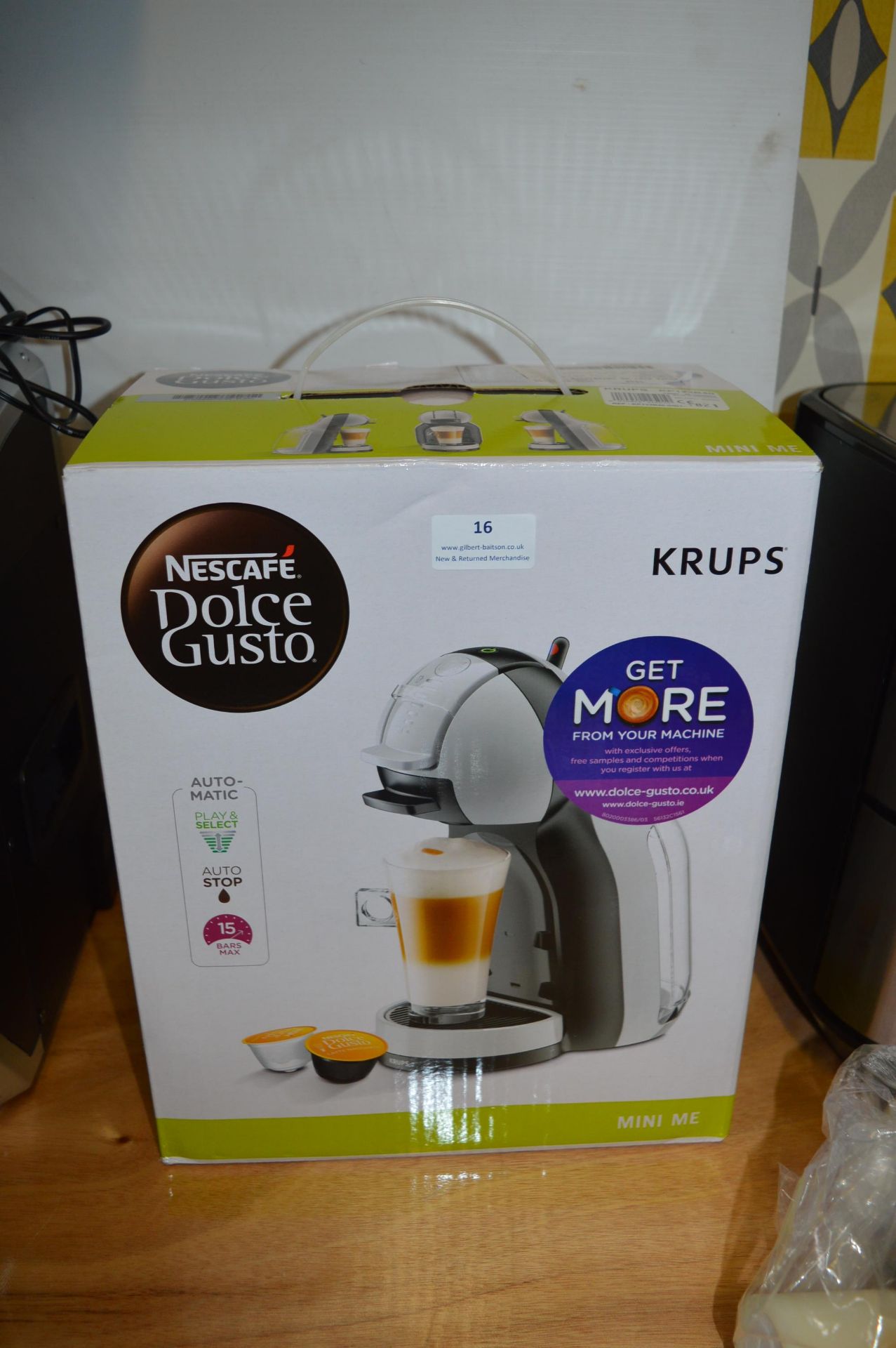 *Krups Mini Me Dolce Gusto Coffee machine