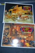 Wheel Through Time Motorcycle Museum Posters