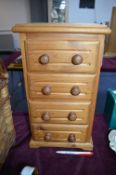 Small Pine Four Drawer Chest