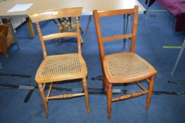 Two Berger Seated Side Chairs