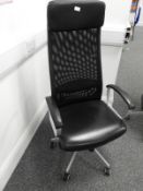 *Contemporary Style Highback Gas Lift Office Chair