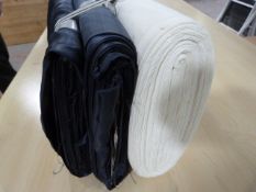 Three Rolls of Assorted Fabric ~160cm Width