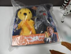 *Two Glove Puppets; Sooty and Sweep