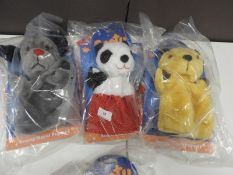 *Three Glove Puppets, Sooty, Sweep, and Sue