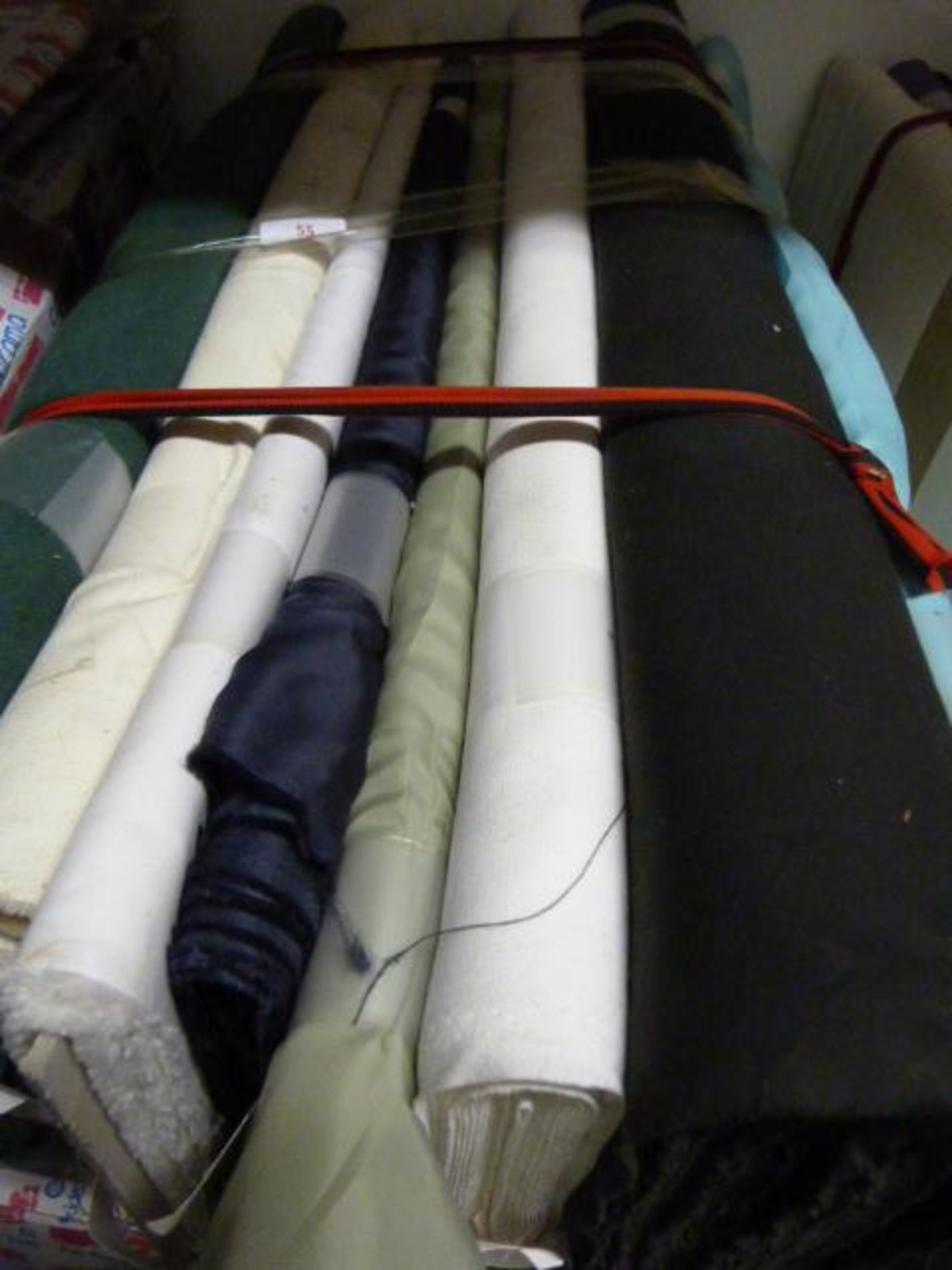 8 Rolls of Assorted Fabric ~1.6m width