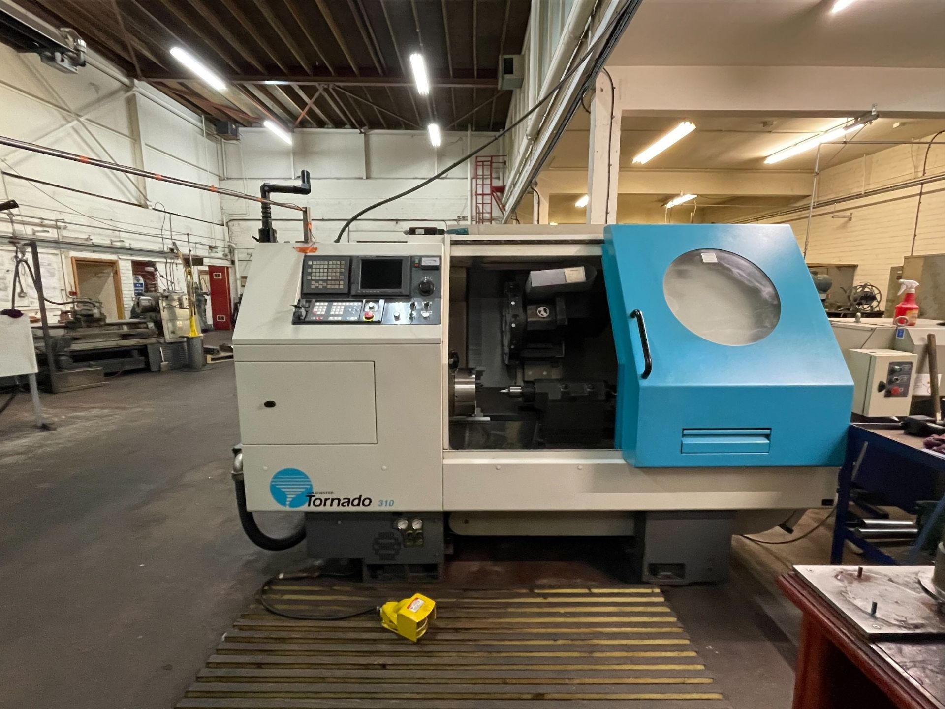 *Colchester Tornado 310 CNC Lathe with GE Fanuc Series 21I-T Readout and Swarf Conveyor - Image 5 of 5