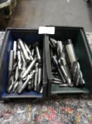 *Two Boxes Containing Milling Machine Bits