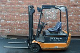 *Still R20-18 Battery Operated 1.5 Ton Forklift Truck with Charger (collection not available until F