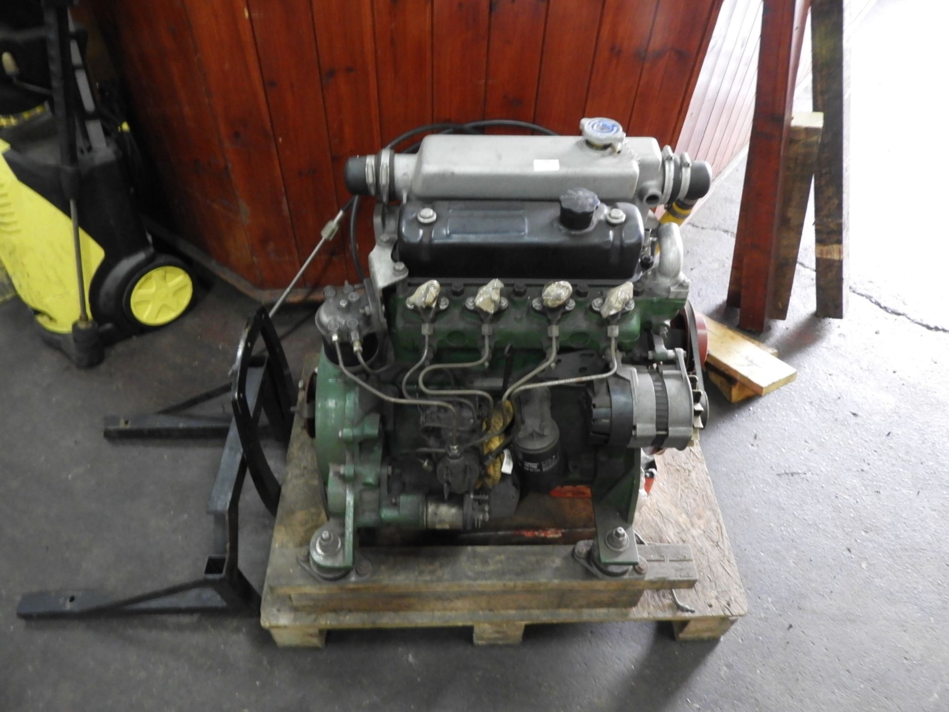 Marinised Four Cylinder Diesel Engine with Outdrive