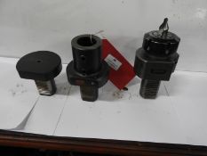 *Three CNC Tooling Heads with 40mm Shafts to Suit Colchester Tornado Lathe