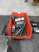 *Box of Assorted Morse Taper and Straight Shank Drill Bits