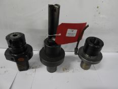 *Three CNC Tooling Heads with 40mm Shafts to Suit Colchester Tornado Lathe