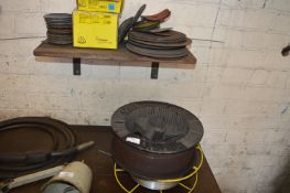 *Two Reels of Welding Wire and Assorted Grinding Discs, Flat Wheels, etc.