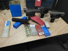 *Assorted Tool Holders, Cutters, and Tips