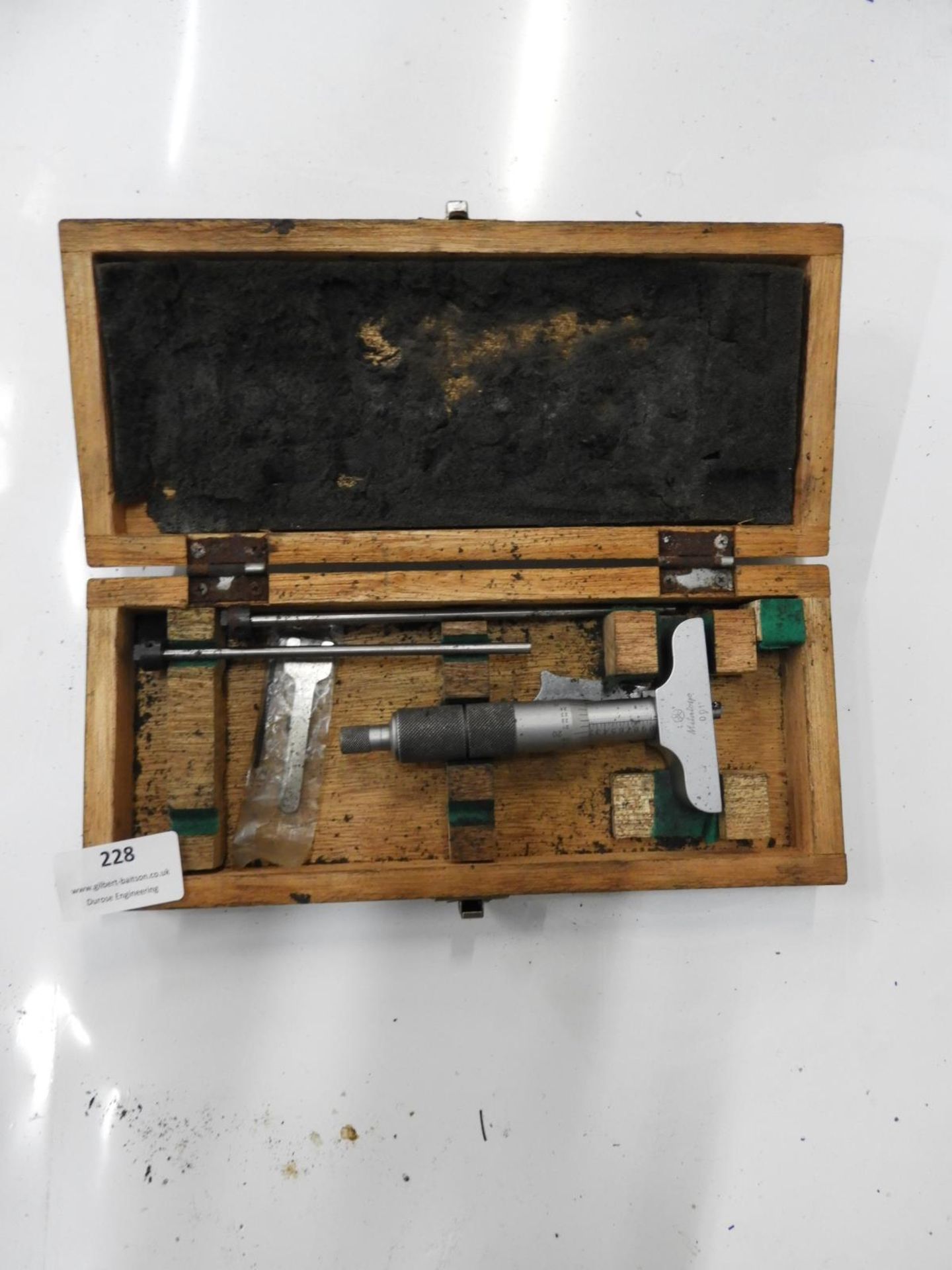 *Mitutoyo Depth Micrometer