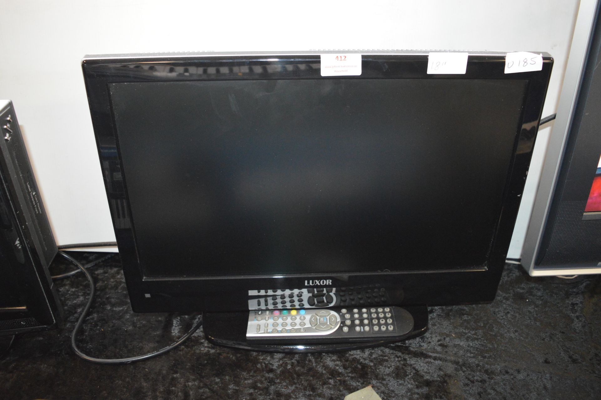 Luxor 18" TV with Built in DVD Player