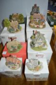 Eight Lilliput Lane Cottages