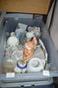 Pottery and Glassware, Vintage Part Tea Sets, etc.